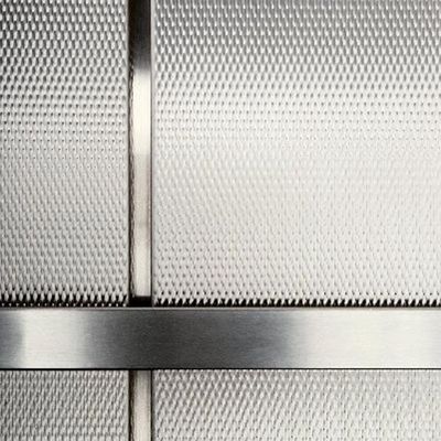 Custom Cut Stainless Steel Metal Sheet With 5WL Pattern 0.3mm Thickness