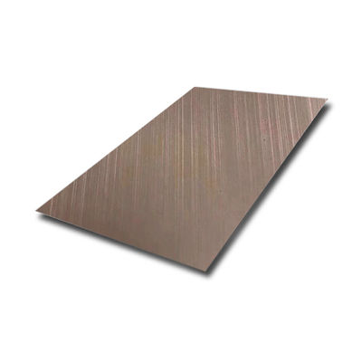 304 Stainless Steel Color Plate Aisi 2mm Brushed Ss 316 Decorative Hairline Stainless Steel Sheets