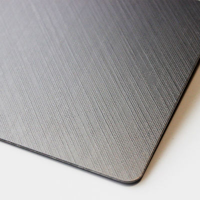 304 316 2B/BA/NO.4 finish 0.3-2.0MM Thickness High -end gray stainless steel texture